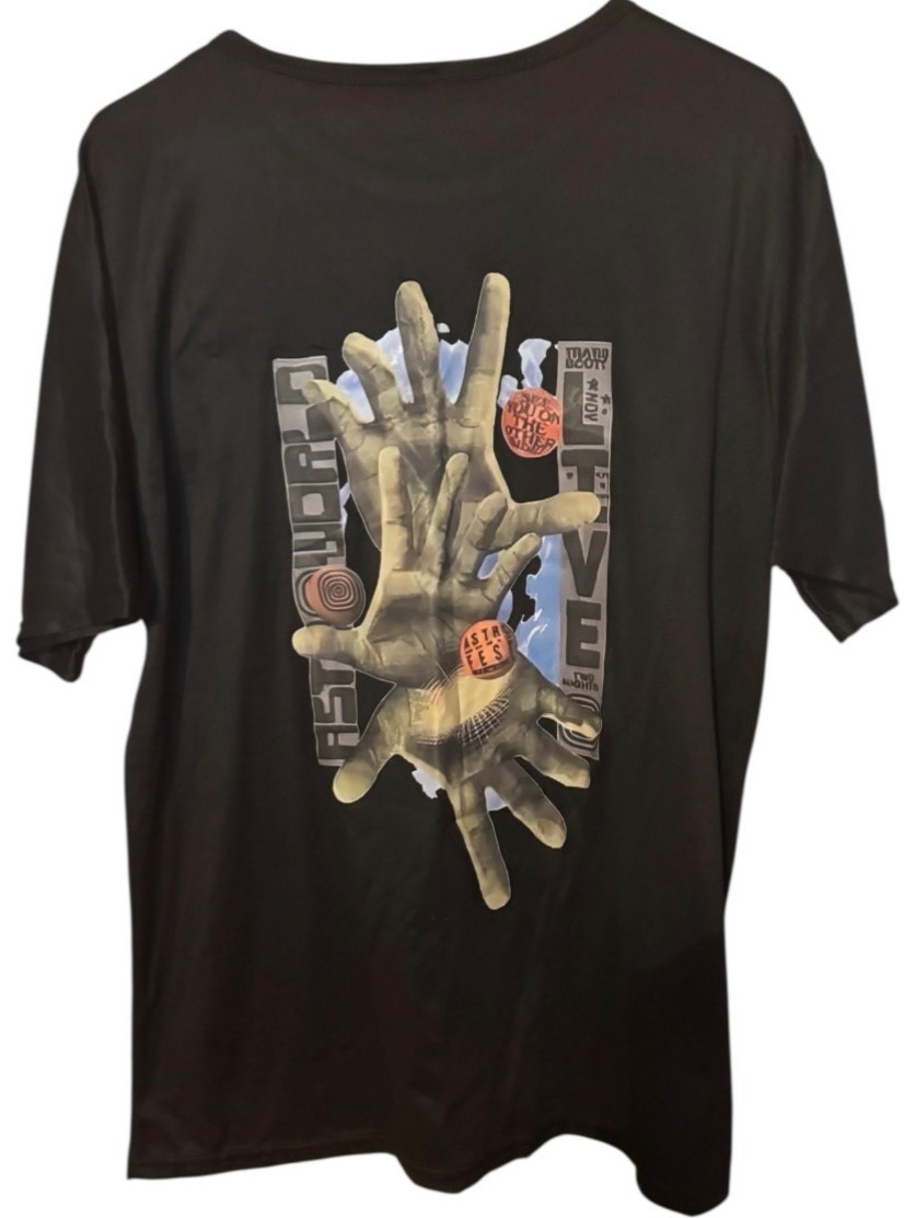 Rare Astroworld Festival Utopia see pictures runs small “see you in Utopia” 3XL