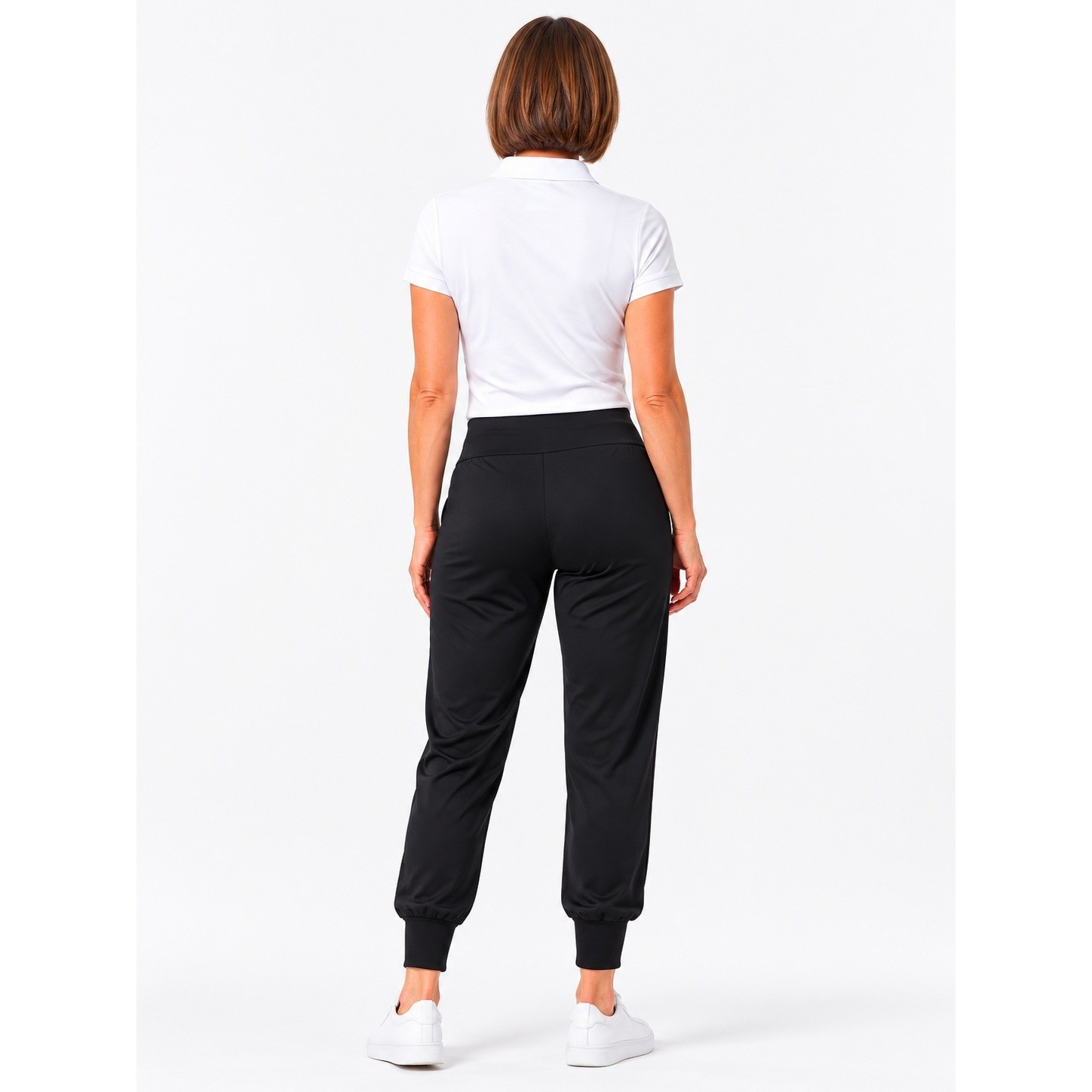 Calia Energize Womens XS Black High Waisted Jogger Pants Cuffed Leggings NWT