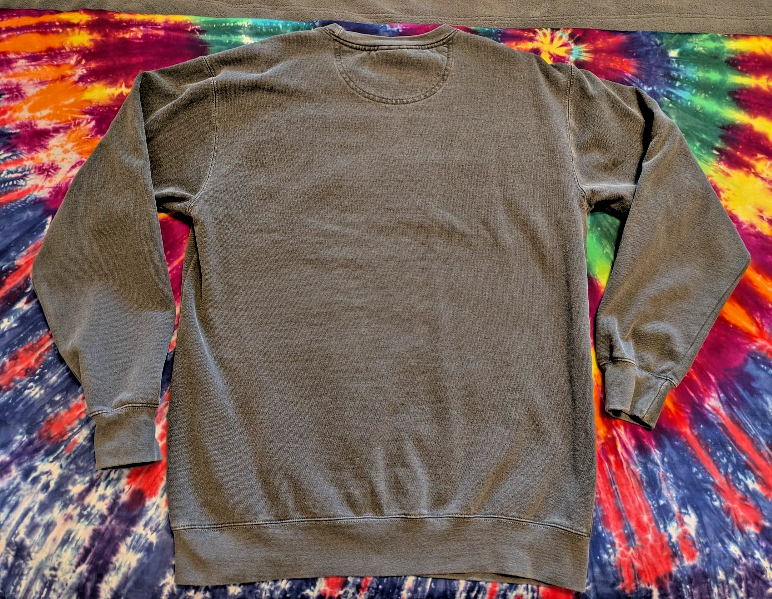 unisex blank Comfort Colors sz M Pepper Gray Sweatshirt Crewneck Hobby Lobby