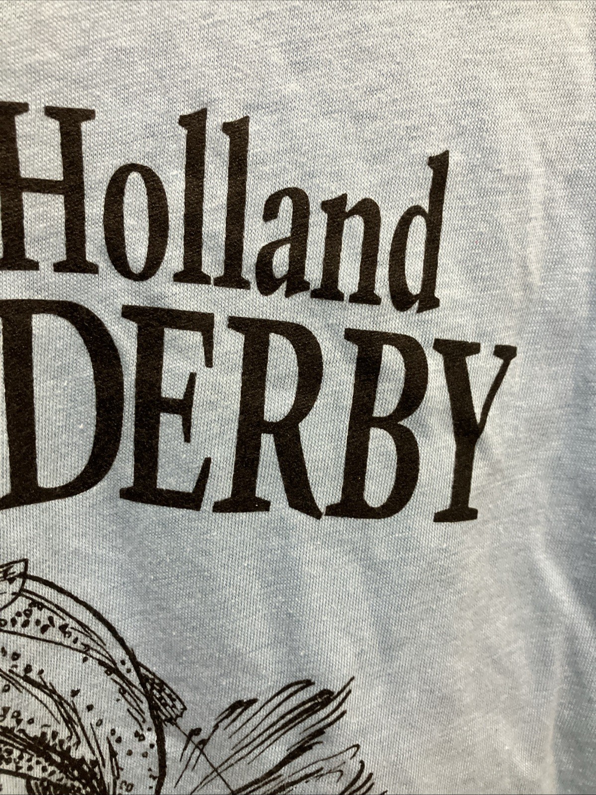 VTG 1988 Rose Holland Trout Derby T Shirt Size Small Fishing Montauk State Park