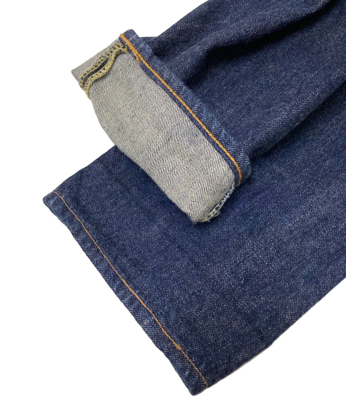 orSlow LOT 107W Denim Pants Size L Indigo Cotton Made in Japan Used Jeans Used