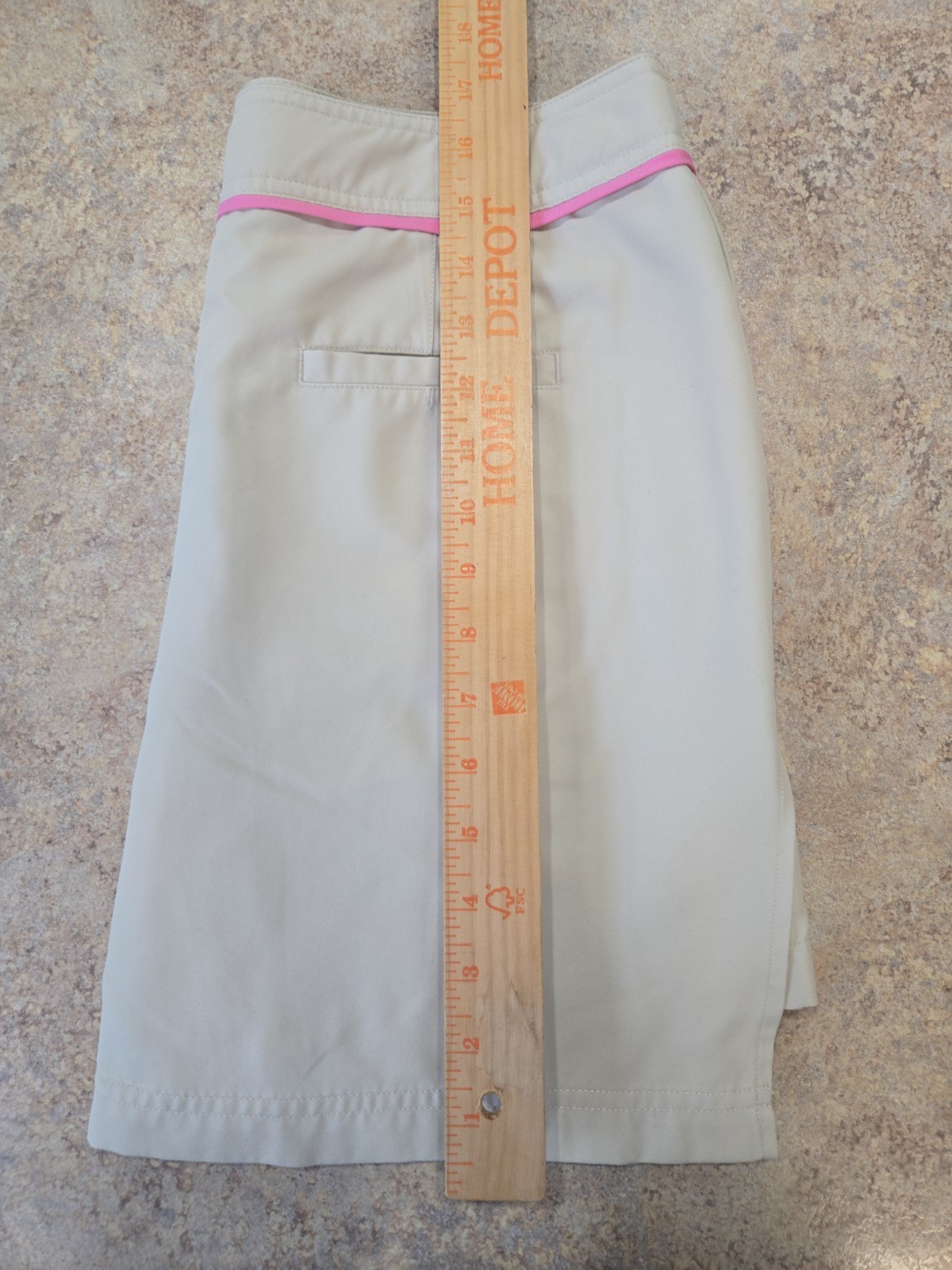 Vintage Lilly Pulitzer White Label Khaki Skort Women’s Size 4 Quick Dry Golf