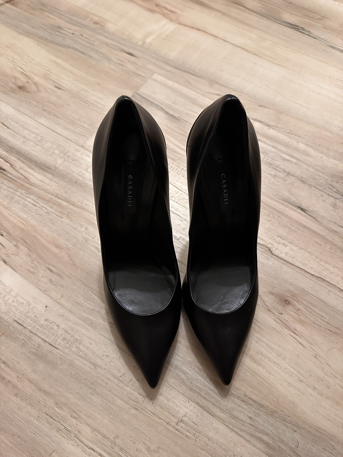 casadei Heels Size 40,Heel In Stainless Steel 115 Mm,10 Mm Concealed Platform