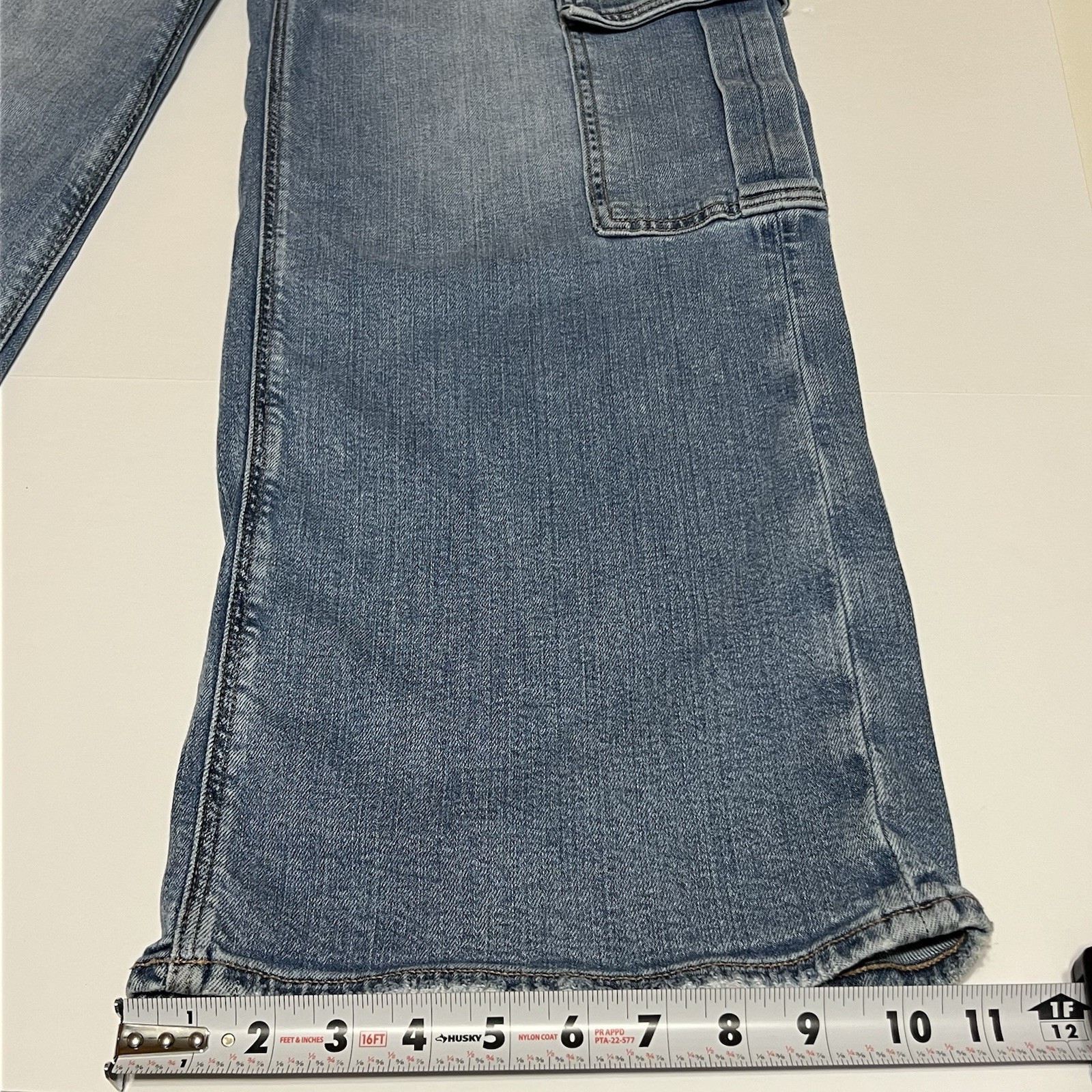 American Eagle Curvy Super High Rise Baggy Wide Leg Women’s 6 Reg (28×30) Cargo