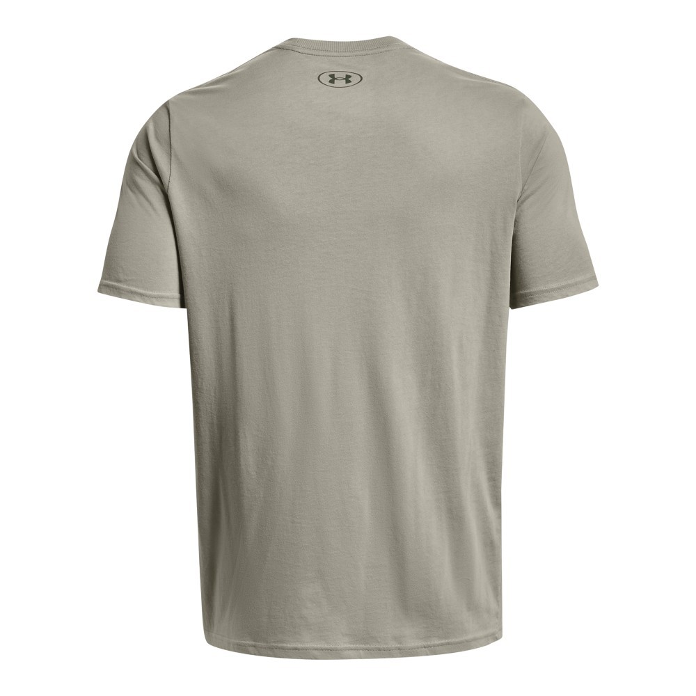 Under Armour 1361903 Men’s UA Stacked Logo Fill T-Shirt, Grove Green, 3X-Large