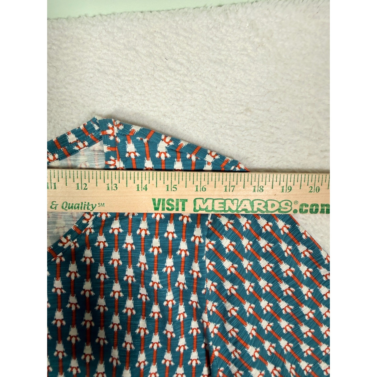 Duluth Trading Co Boho Ikat Print T-Shirt Dress XXL Soft Lyocell Cotton Stretch