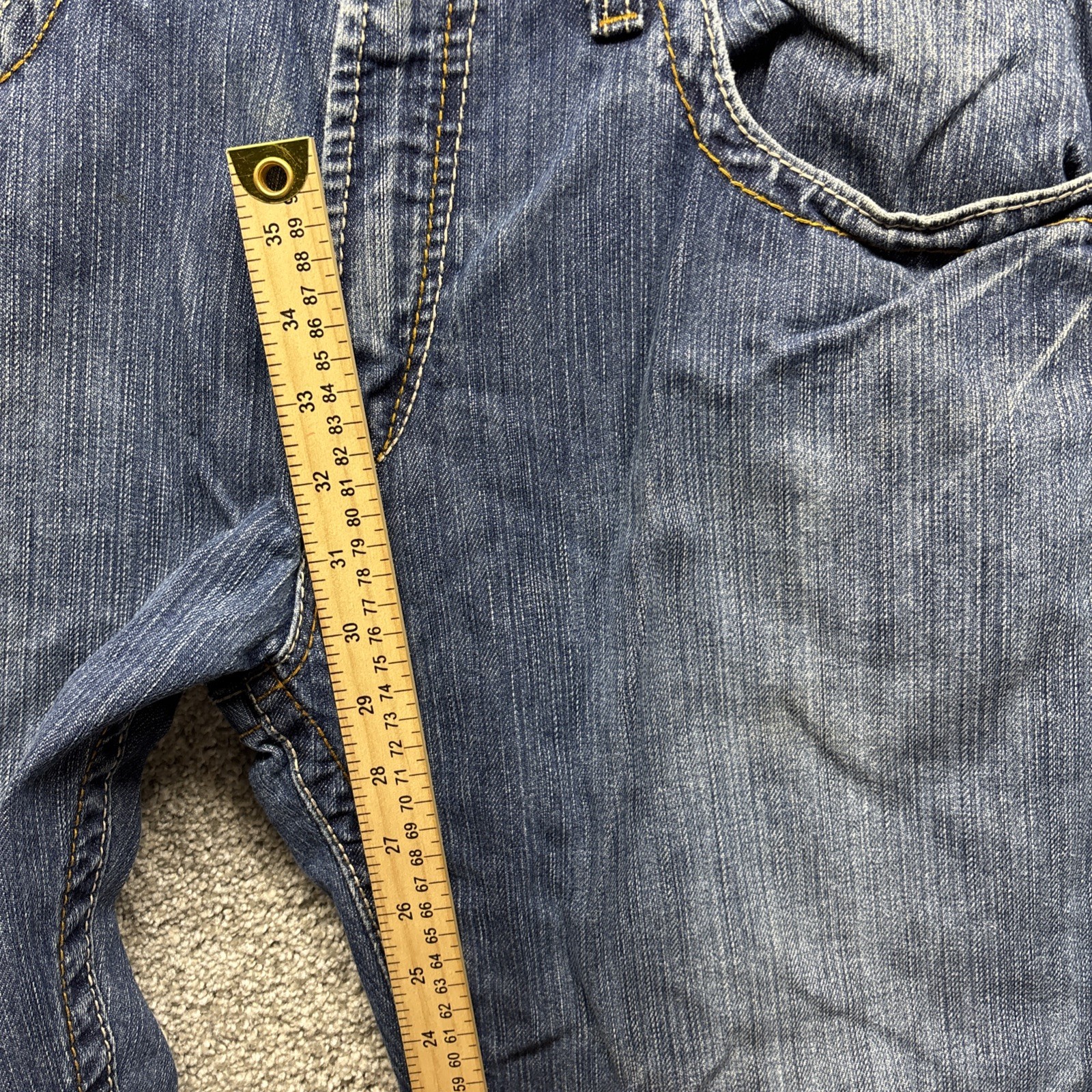 Ariat FR M3 Loose Jeans Mens 34×30 Blue Relaxed Straight Flame Resistant Denim