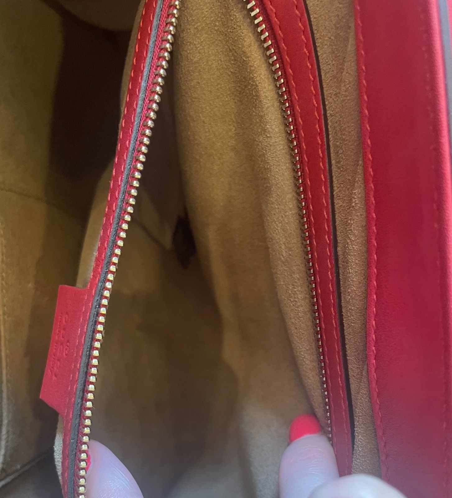 Gucci GG Supreme Monogram Canvas Top Handle Bag Handbag Purse