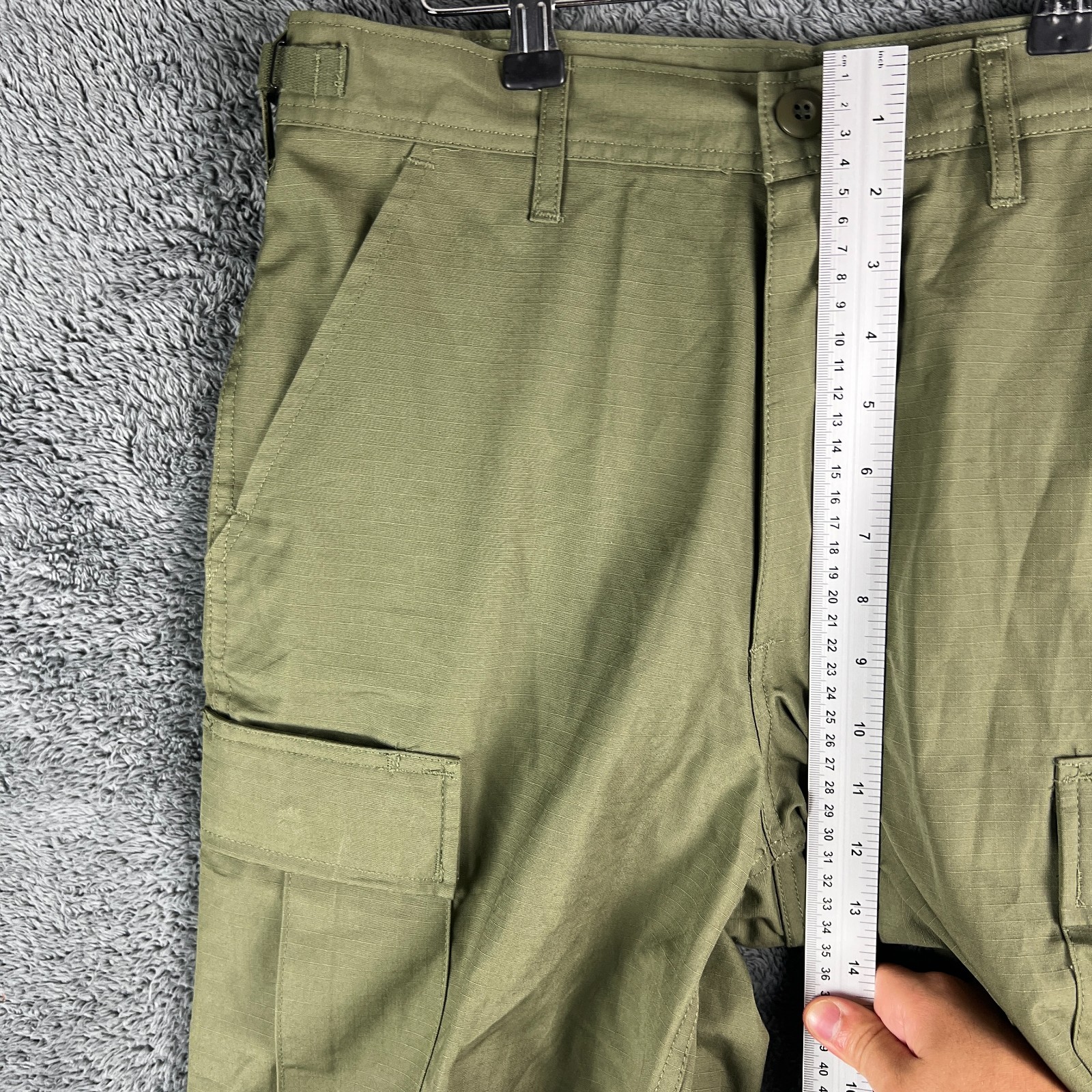 Helikon Tex BDU Shorts Tactical Combat Polycotton Ripstop Olive Green Mens W30