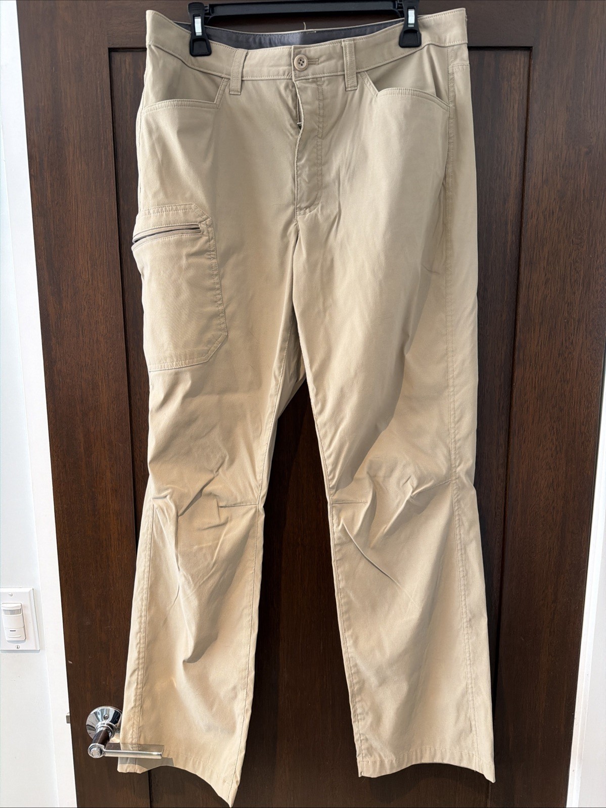 Eddie Bauer Rainier Pants Men Flexion Stretch Hiking UPF 50 DWR Slim Fit 32 to40
