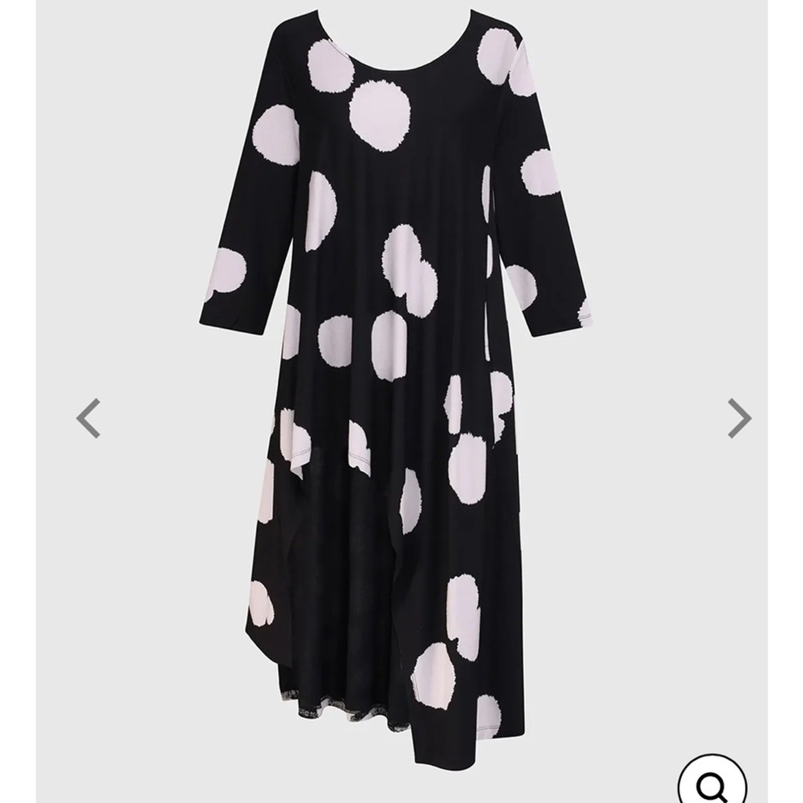 Alembika Spot Hi Low Asymmetrical Tunic Top Size 1 (US Small 6/8) – Tiny Flaw