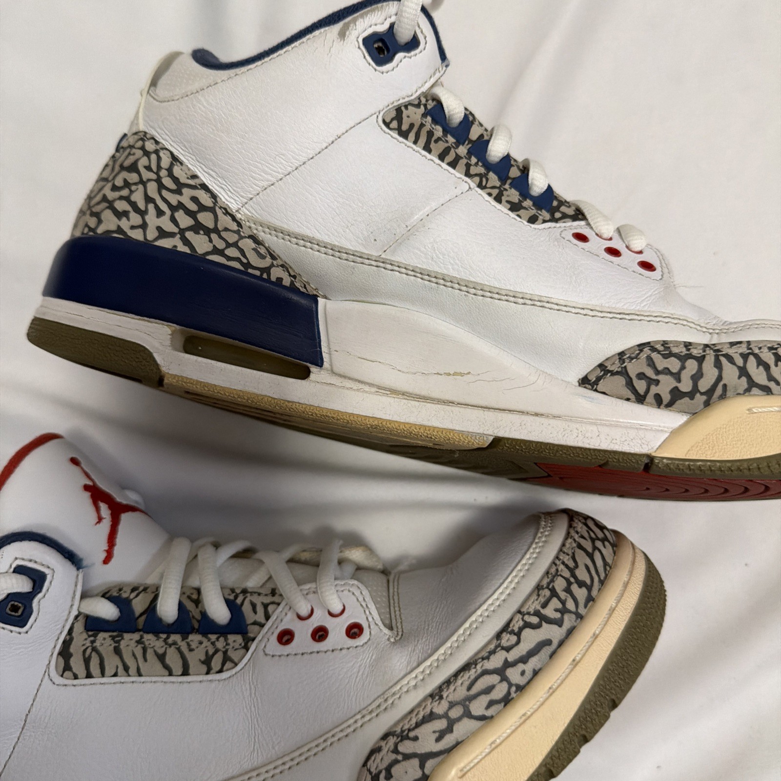 Jordan 3 Retro OG True Blue 2016 Sneaker US Men’s Size 11