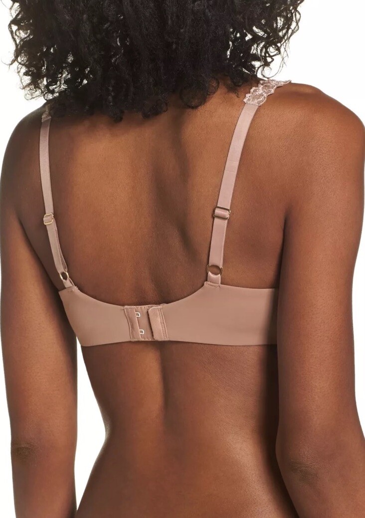 NATORI 732080 Pure Luxe T-Shirt Smooth Contour Bra Dulce New Size 32D