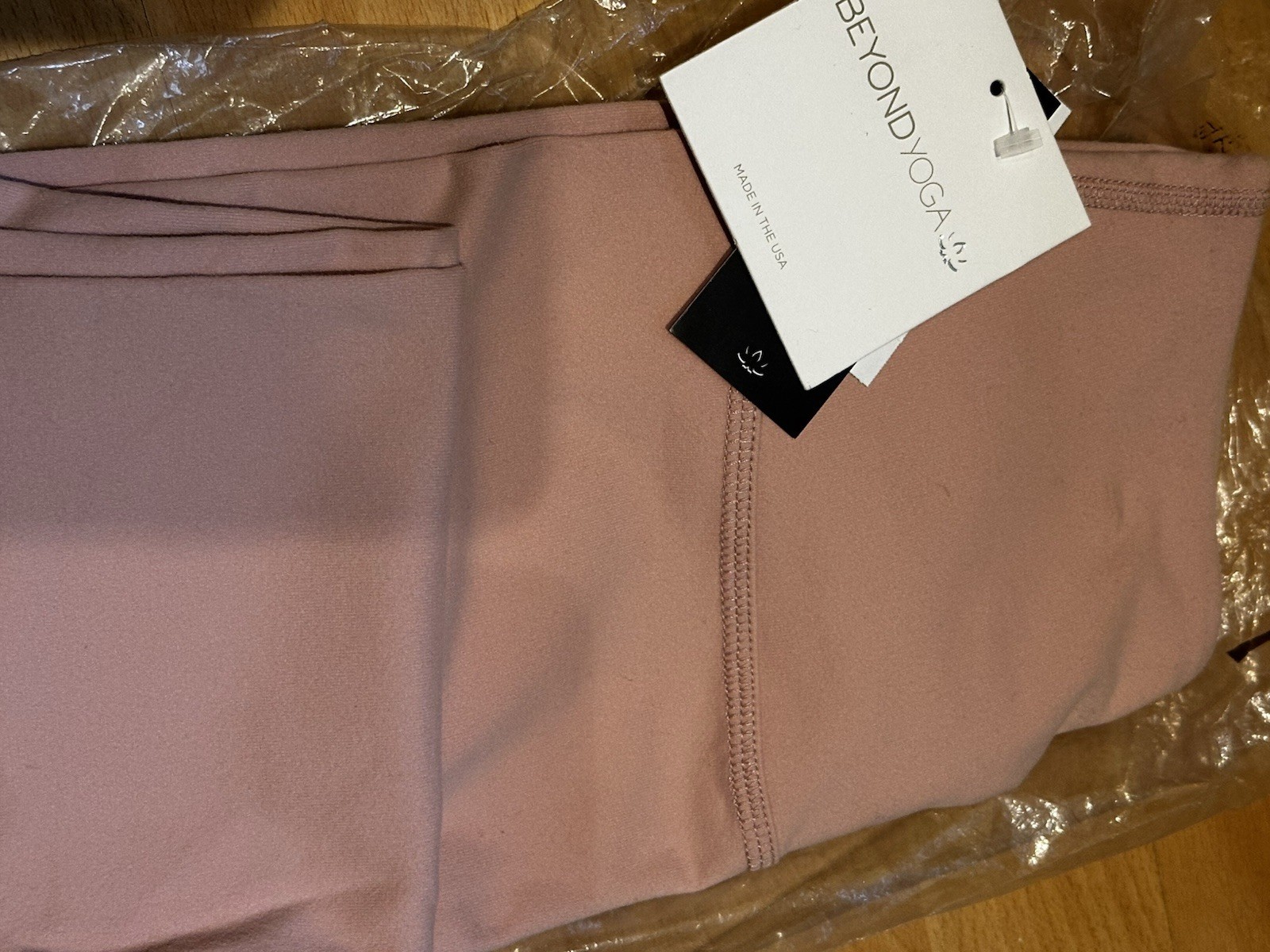 Beyond Yoga SPLA3449 Back Me Up High-Waist 7/8 Legging Tinted Rose Size S – NEW