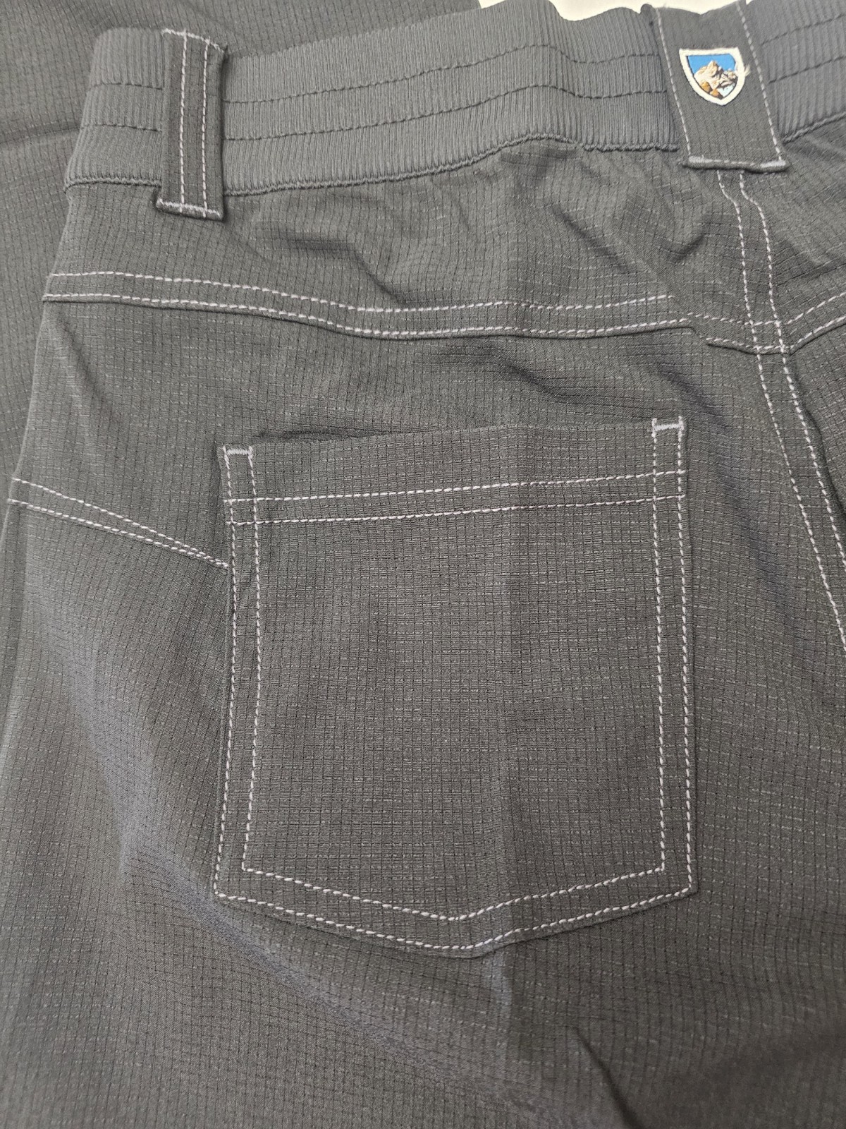 NWT KUHL Strattus Style 6234 Ripstop Hiking Pants Womens Black Size 6-Reg New