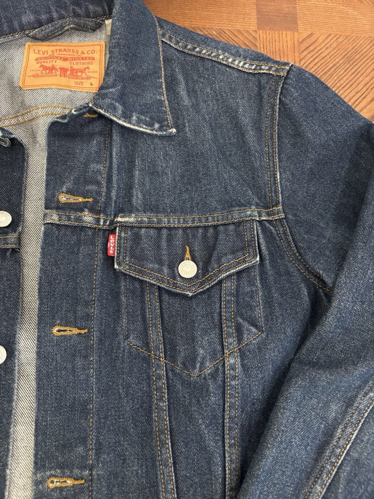 2013 Levi’s Men’s Size L (175/96A) Denim – Style 47024-0001