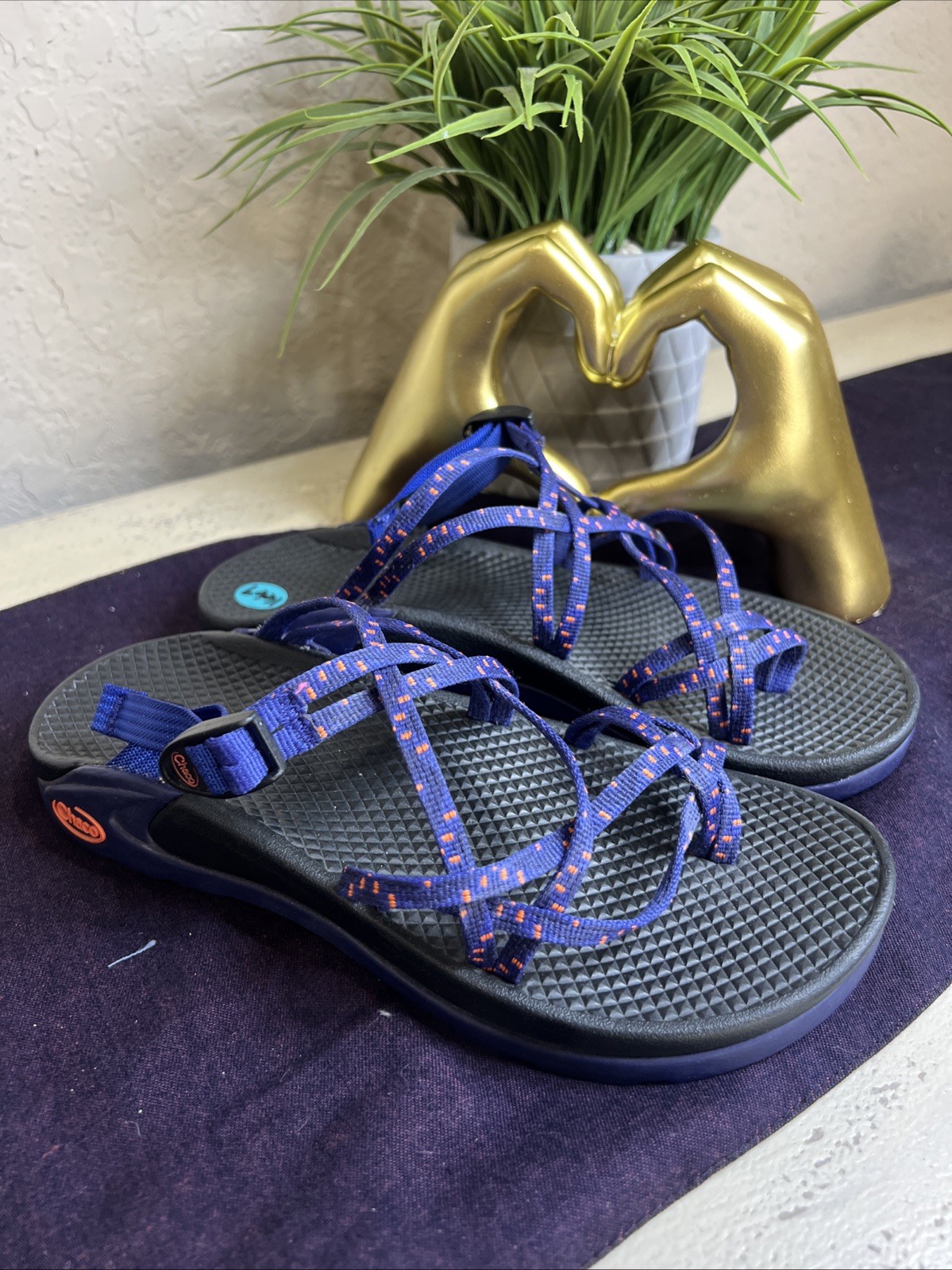 Chaco Zong X EcoTread Sandals Brown Waterproof Slip On HIking Women’s Size 7