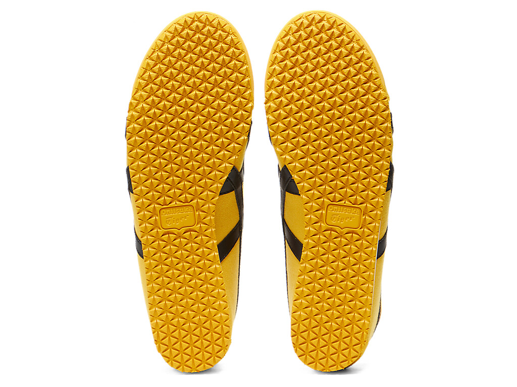 DHL Onitsuka Tiger MEXICO 66 SLIP-ON 1183A746 Unisex US Size 4 -11H YELLOW BLACK