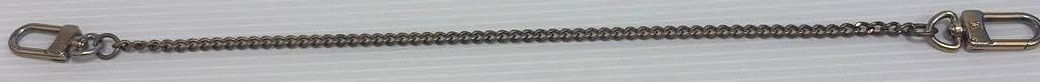 Louis Vuitton Wallet Chain Strap Gold Tone Metal Clasp 32cm 12.6in Auth Used