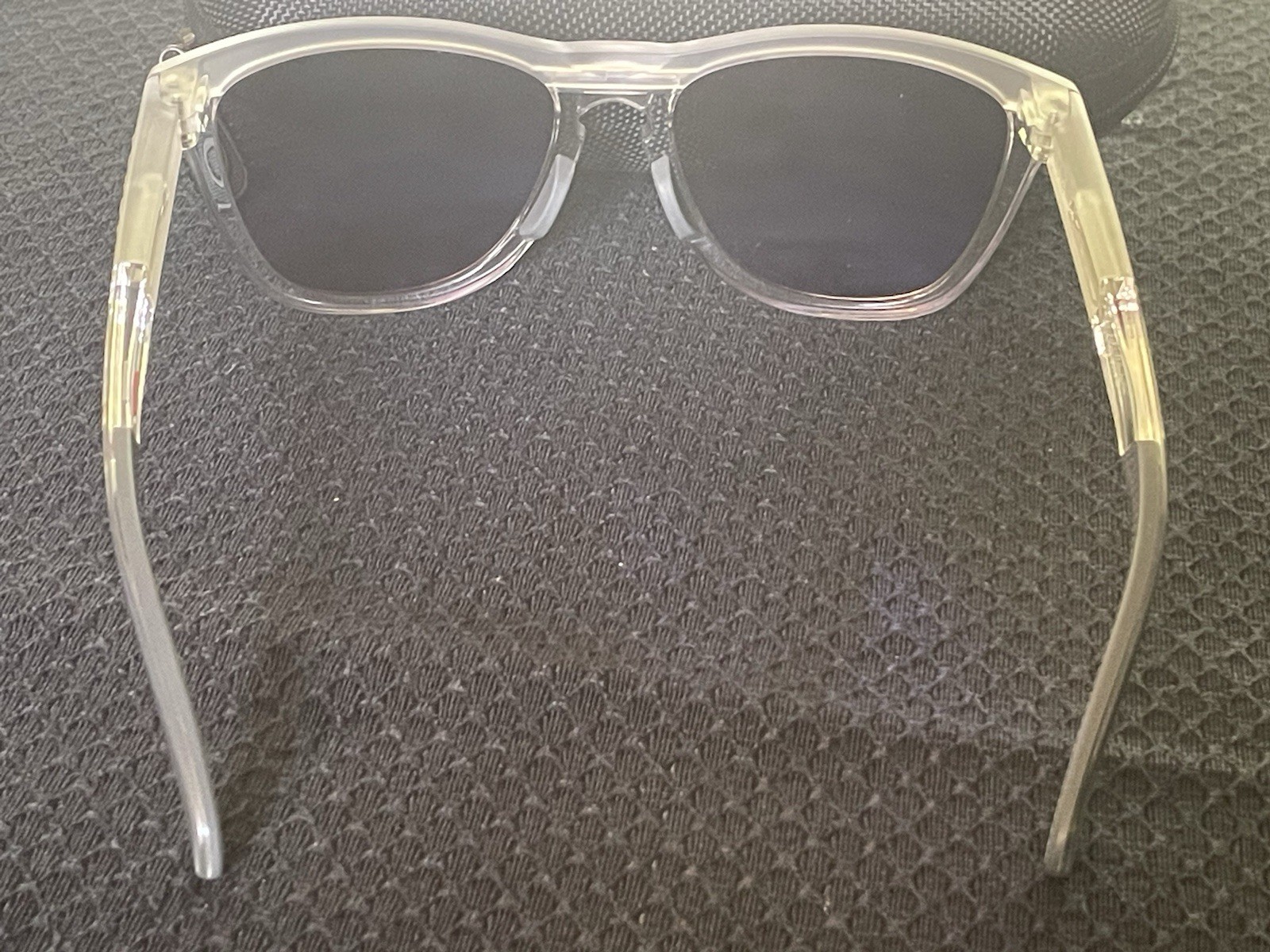 Oakley Frogskins Range Matte Clear/Prizm Violet 55 mm Sunglasses OO9284-1255