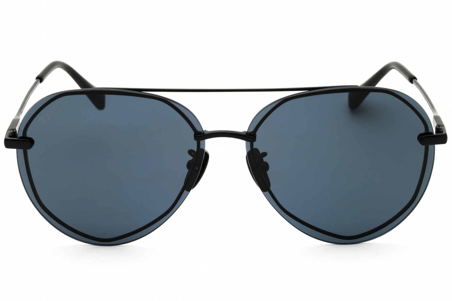 DIFF EYEWEAR DFLNOX-620B-62 Sunglasses Frame Size 62mm 145mm 13mm BLACK Women