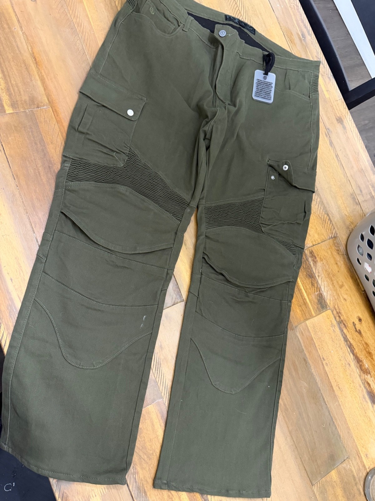 NWT NBT Clothing License To Ride 2.0 Cargo Pant Mens 28×30 Olive Motorcycle