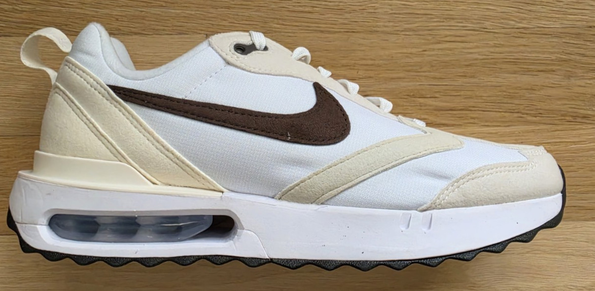 Nike Air Max Dawn White Baroque Brown DC4068-102 Size 7.5 Women