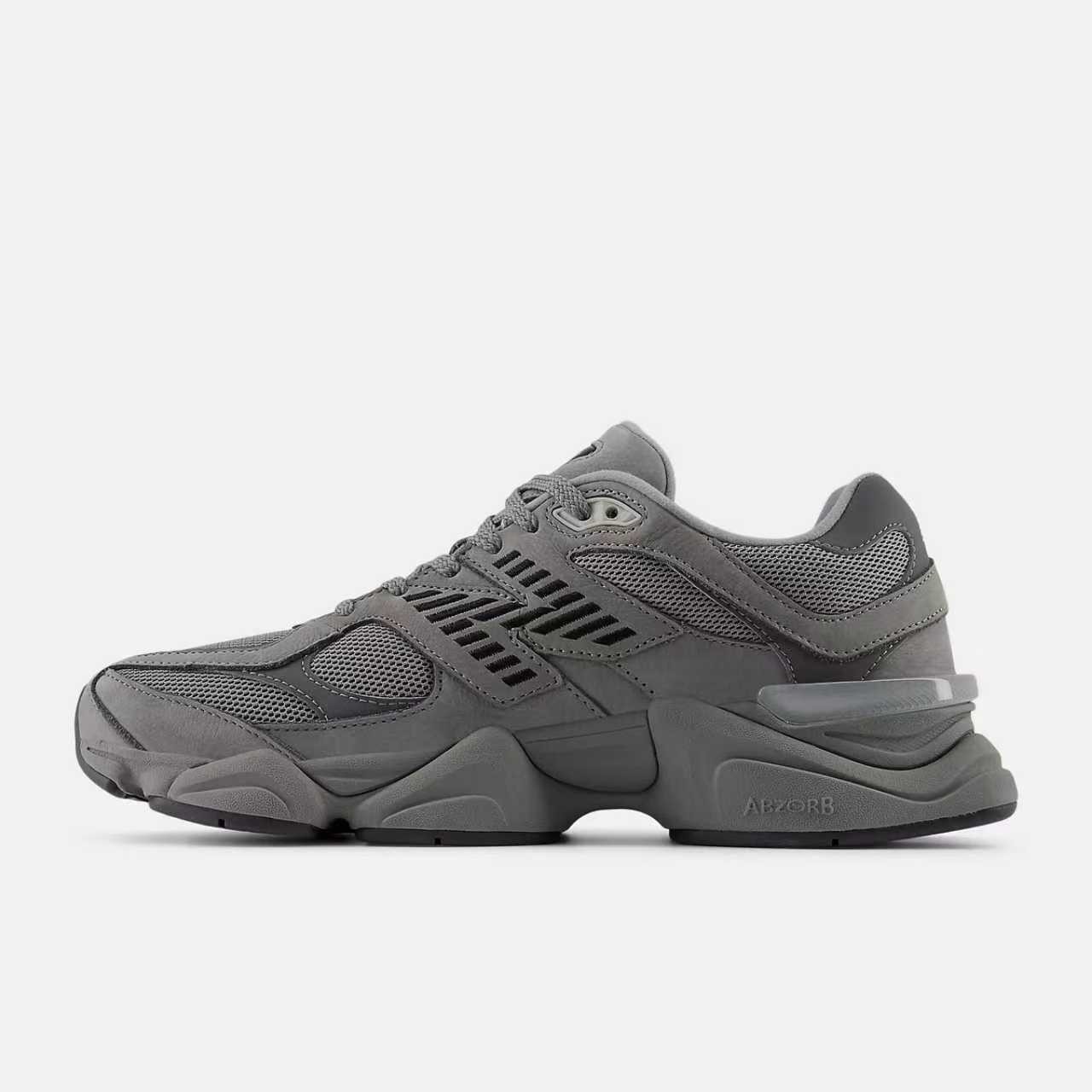 New Balance 9060 Shadow Grey Black U9060ZGB Men’s Sneakers – US Size 7–12