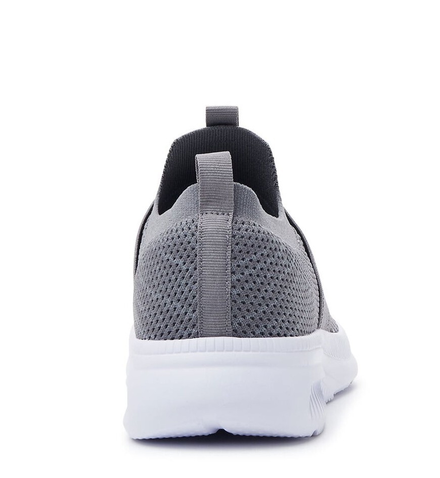 Athletic Works Men’s Banded Knit Upper Low Top Slip-on Athletic Sneakers: 7-13