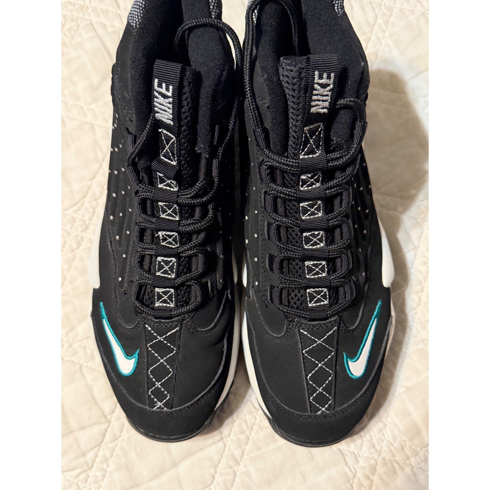 Nike Air Griffey Max II Freshwater Black men’s size 8 White Teal 442171-001
