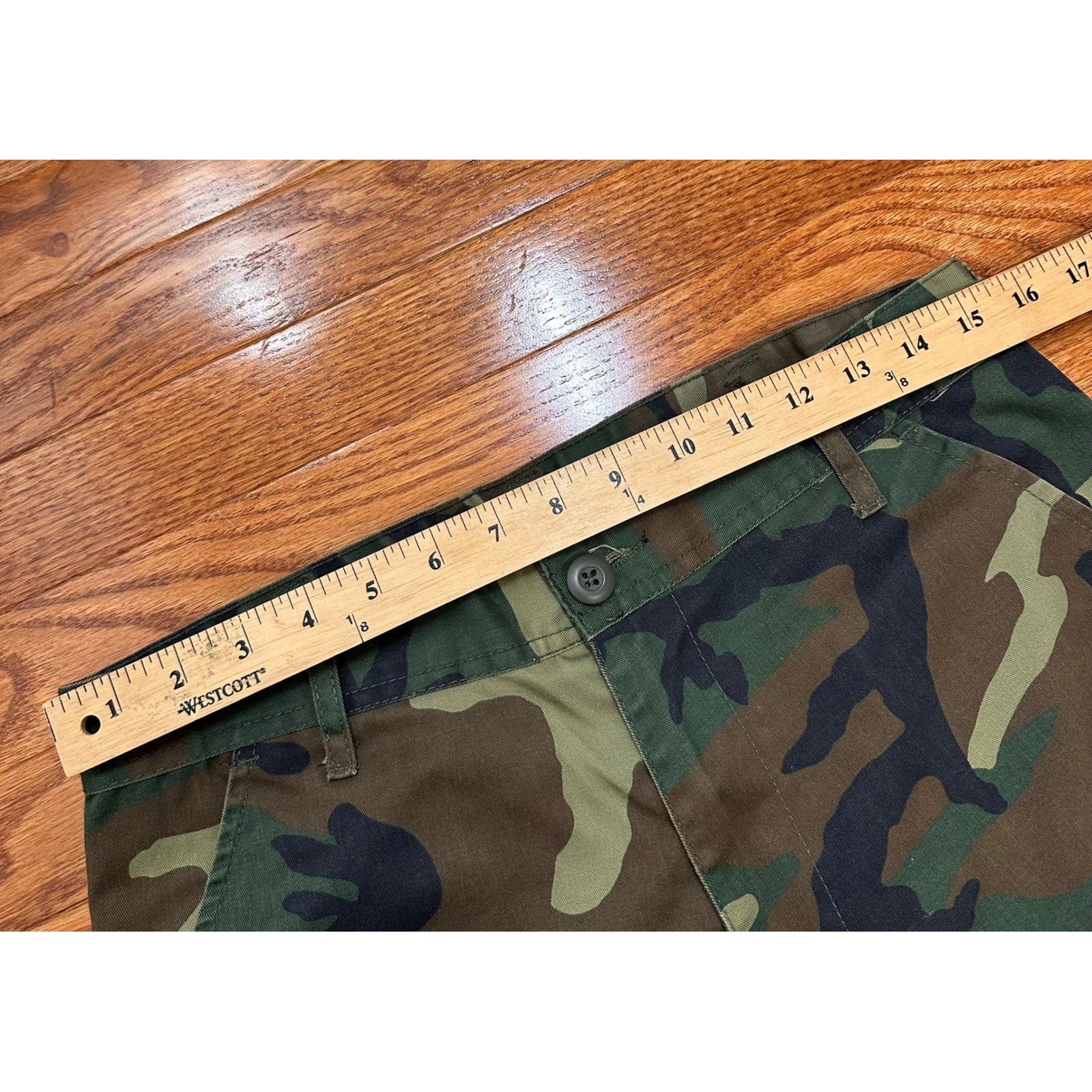 Rothco BDU Woodland Camo Cargo Pants Mens Small Regular Tactical Military