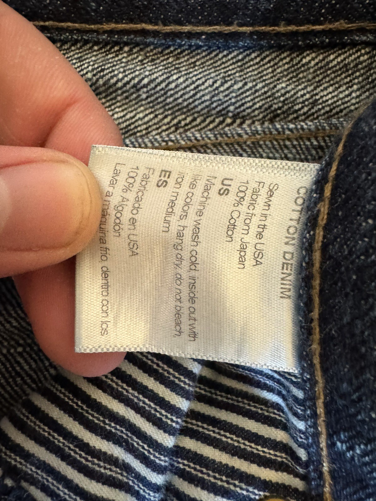 Freenote Cloth Wilkes Jeans 17oz Indigo Slub W34