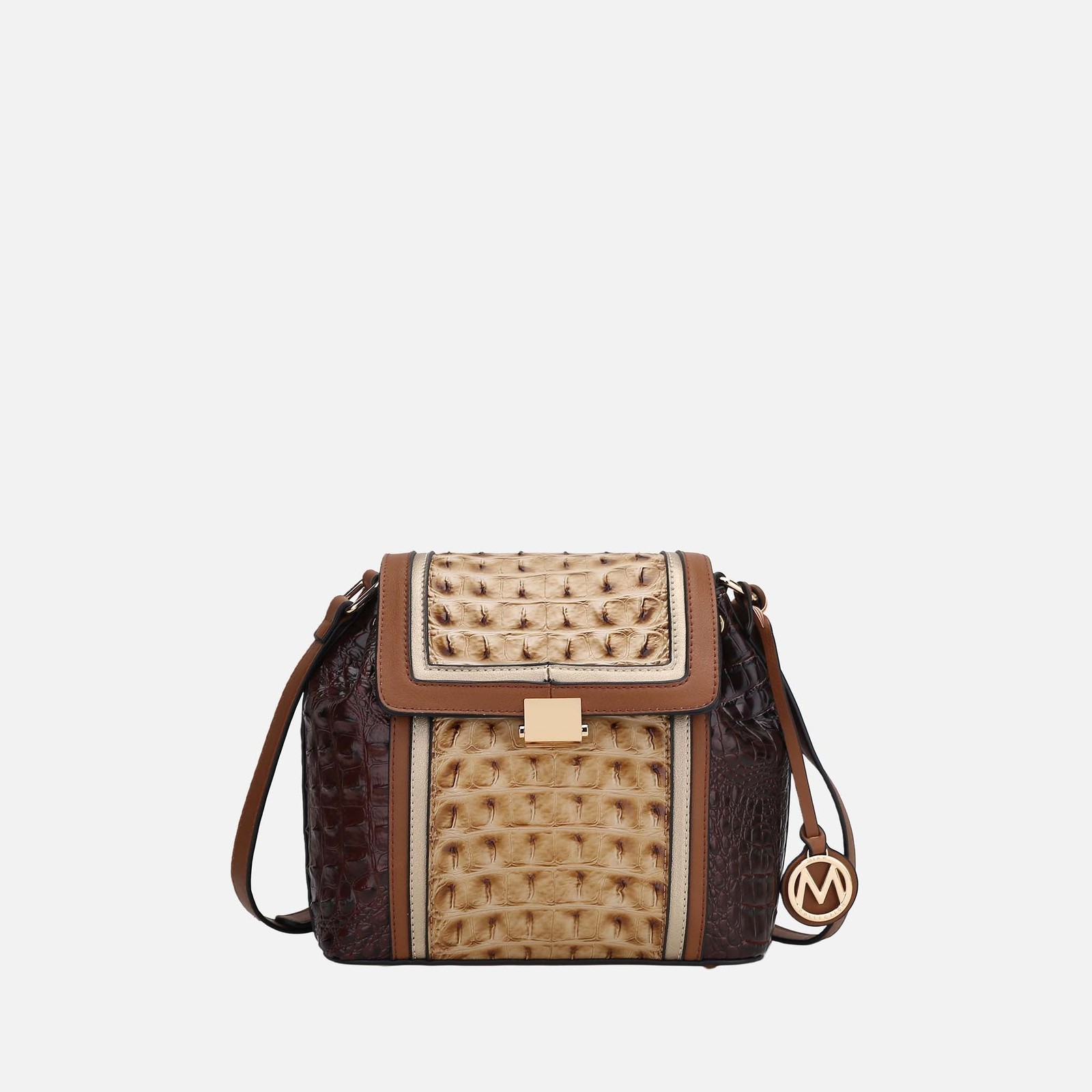 Jamilah Petite-Fit Crossbody: Organized Vegan Leather, All-Day Comfort