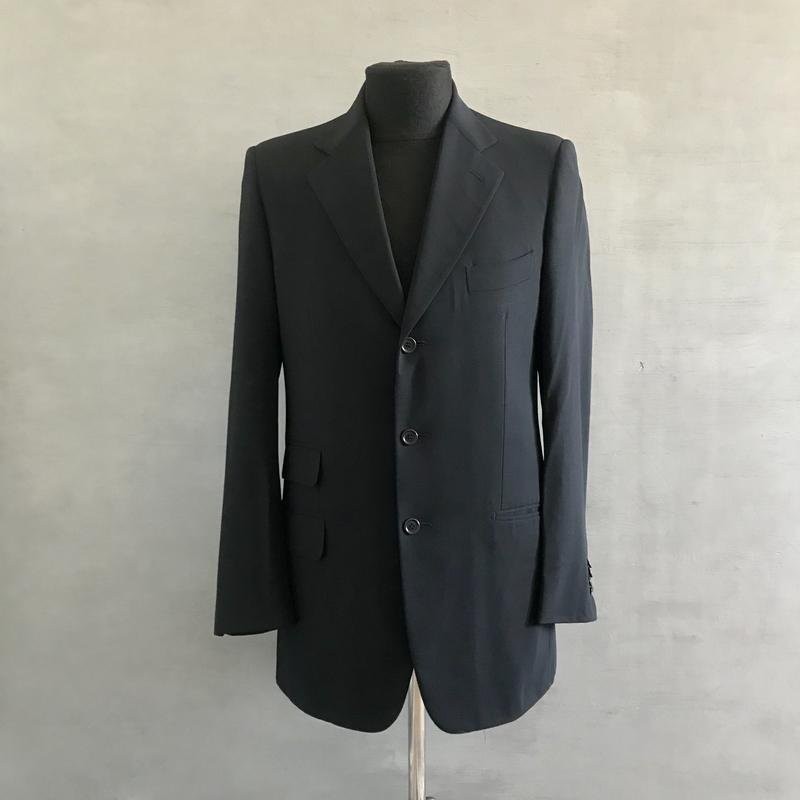 Men Vinci Uomo Blazer Navy Wool 40 /L / 48