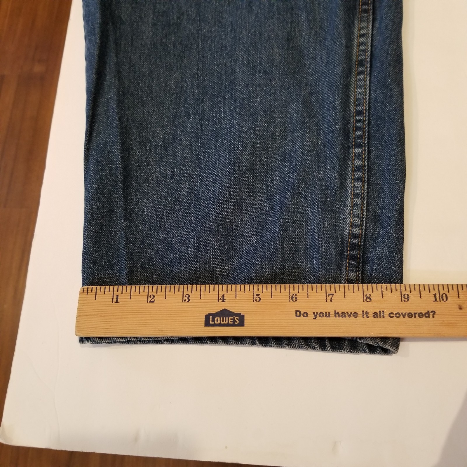 Levi’s 560 Jeans Men’s 46×34 Actual 45×33 Blue Denim 100% Cotton Straight Leg