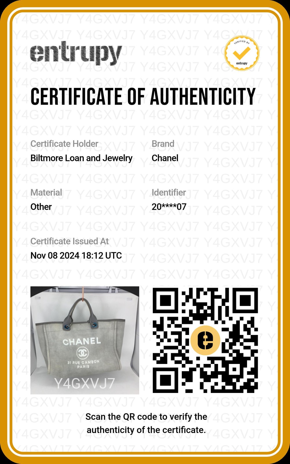 Chanel 2015 Medium Gray Deauville Shopping Tote