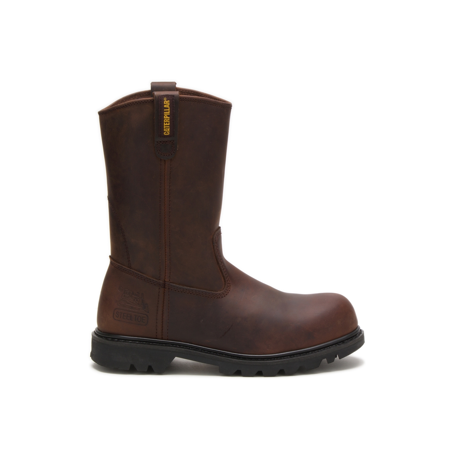 Caterpillar Men Revolver Steel Toe Work Boot Work Boots Leather