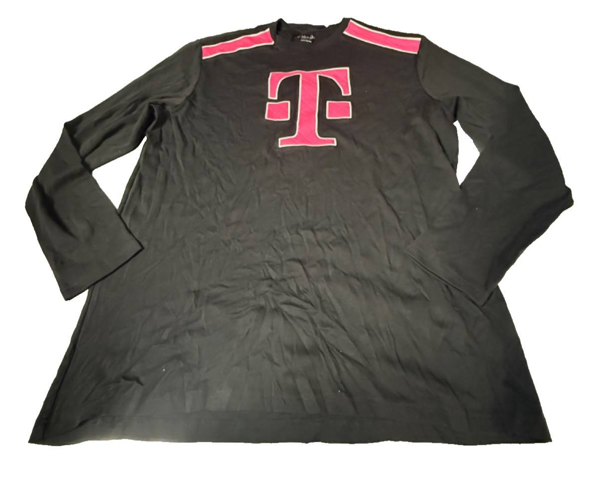 T-Mobile Men’s XL Black Pullover – NWOT | Charity Sale | Eco-Friendly Choice!