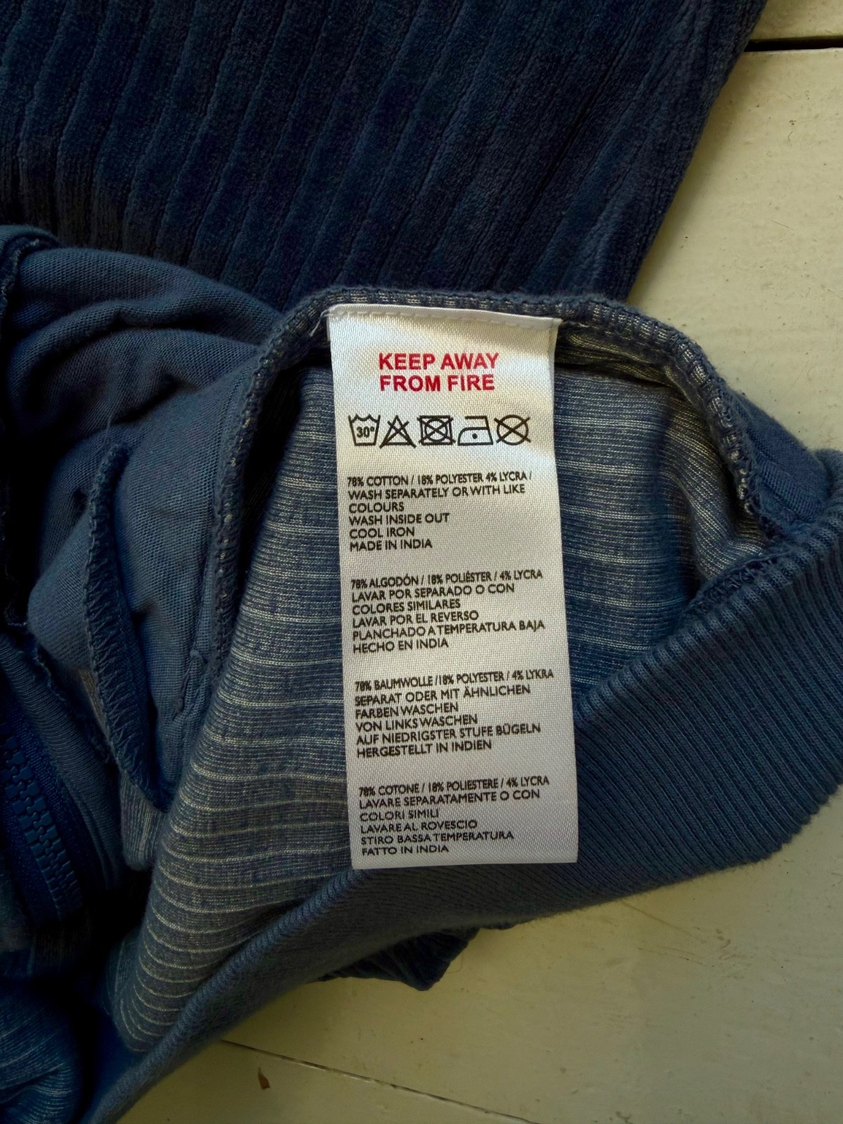 Brand new womens zip up high collared ribbed jacket top