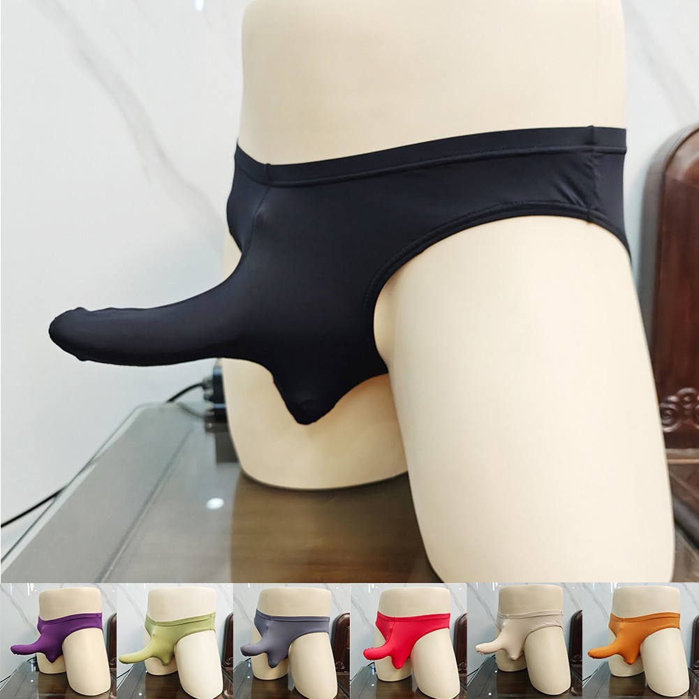 Sexy Mens Elephant Briefs Underwear Pouch Underpants Shorts Breathable Panties
