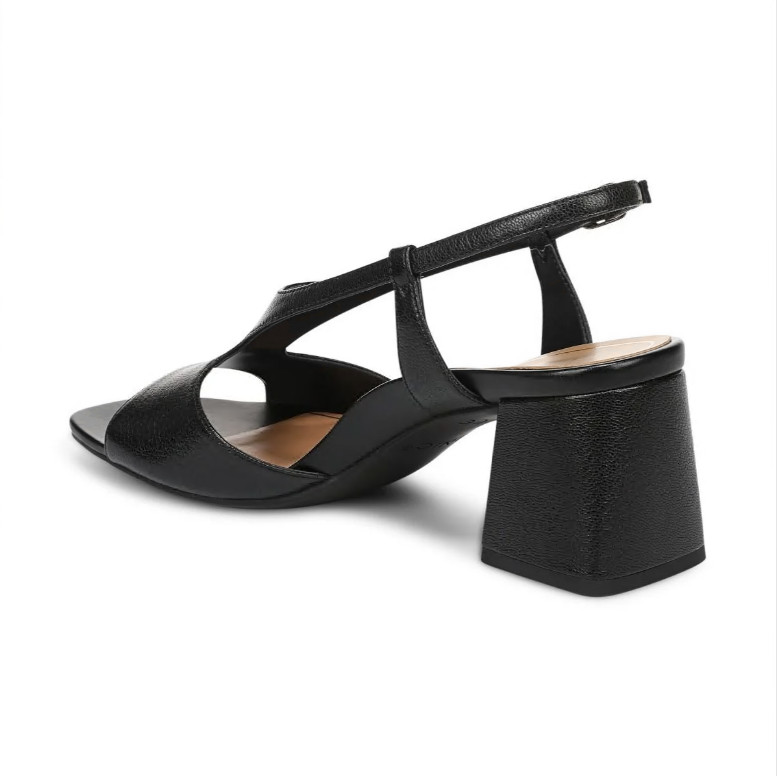 VIONIC Women’s Sandal Raquel Heeled Sandal Black Leather