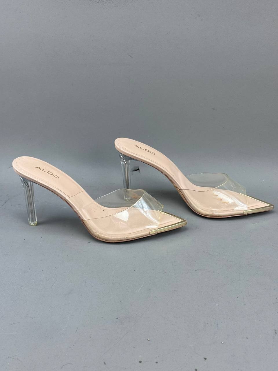 ALDO Annabrilden Bone Women’s Heeled Mules Beige Size 9