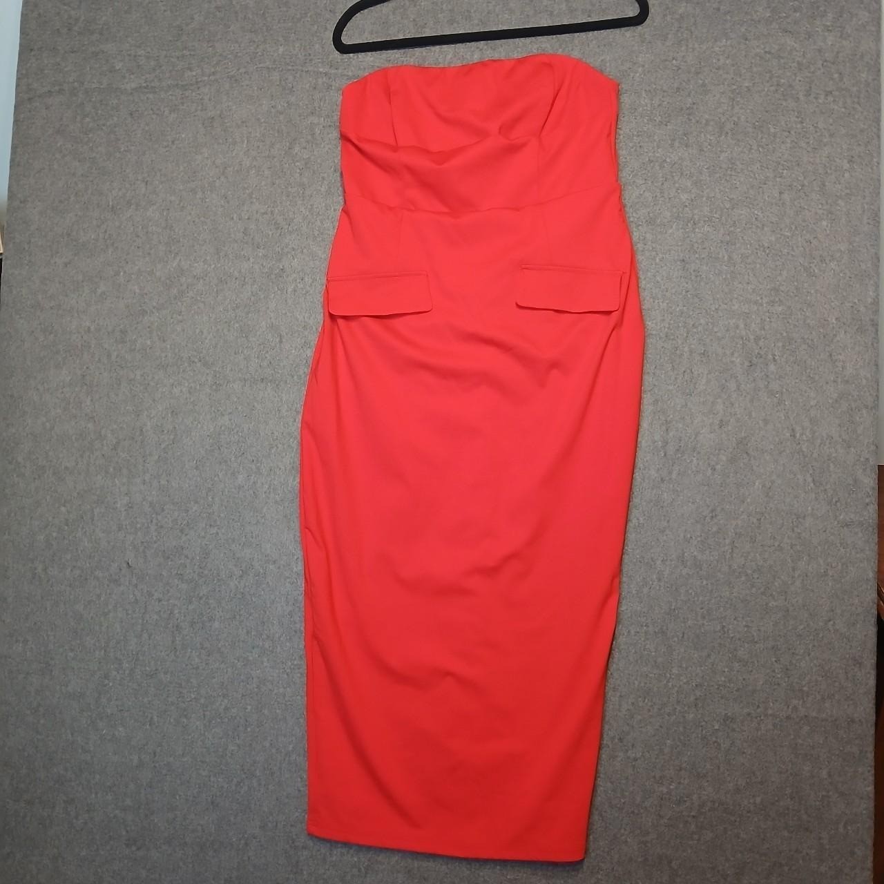 NWOT strapless pinup dress rockabilly retro pin up 50s ww2 cocktail party chic
