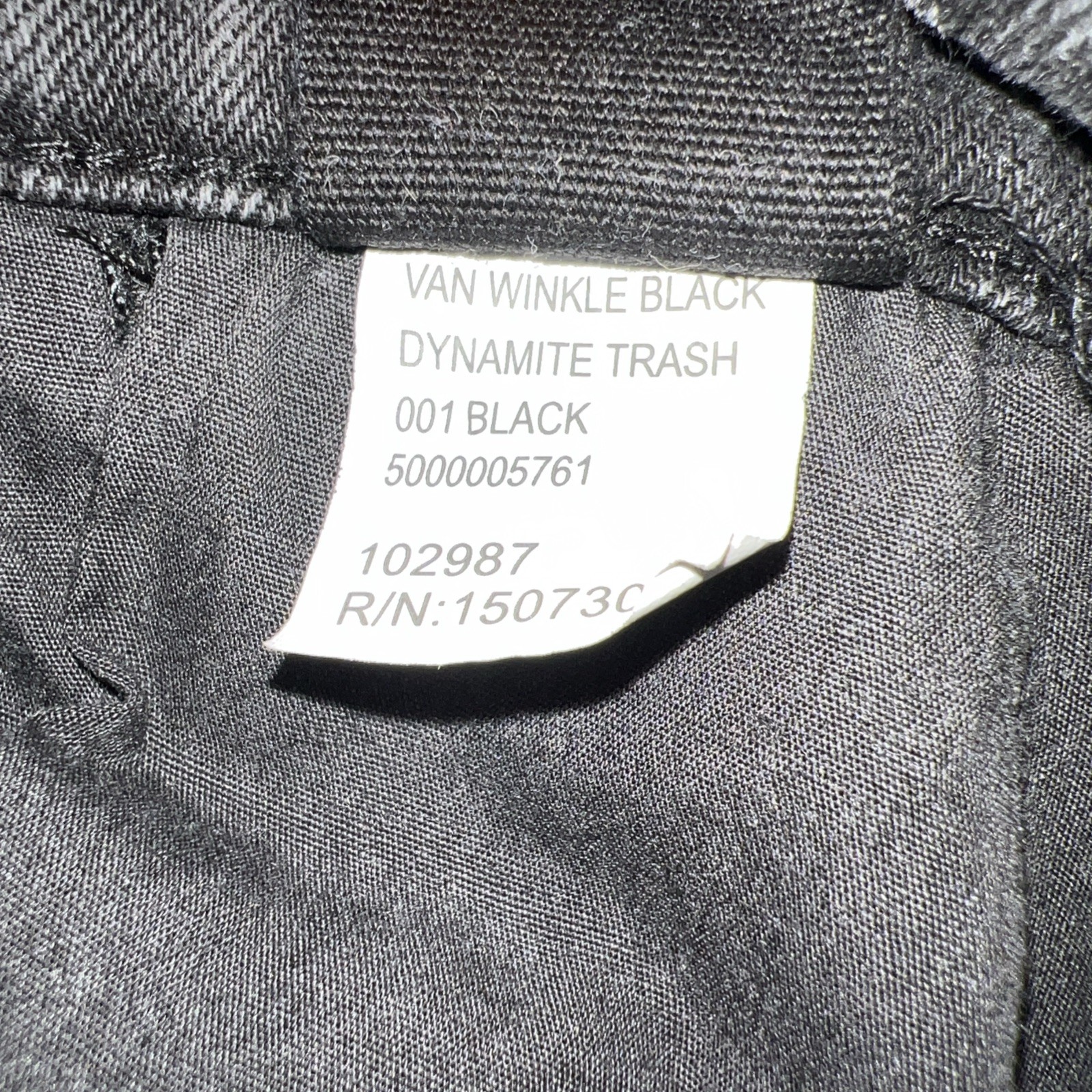 Ksubi Jeans Van Winkle Black Men’s 32×32