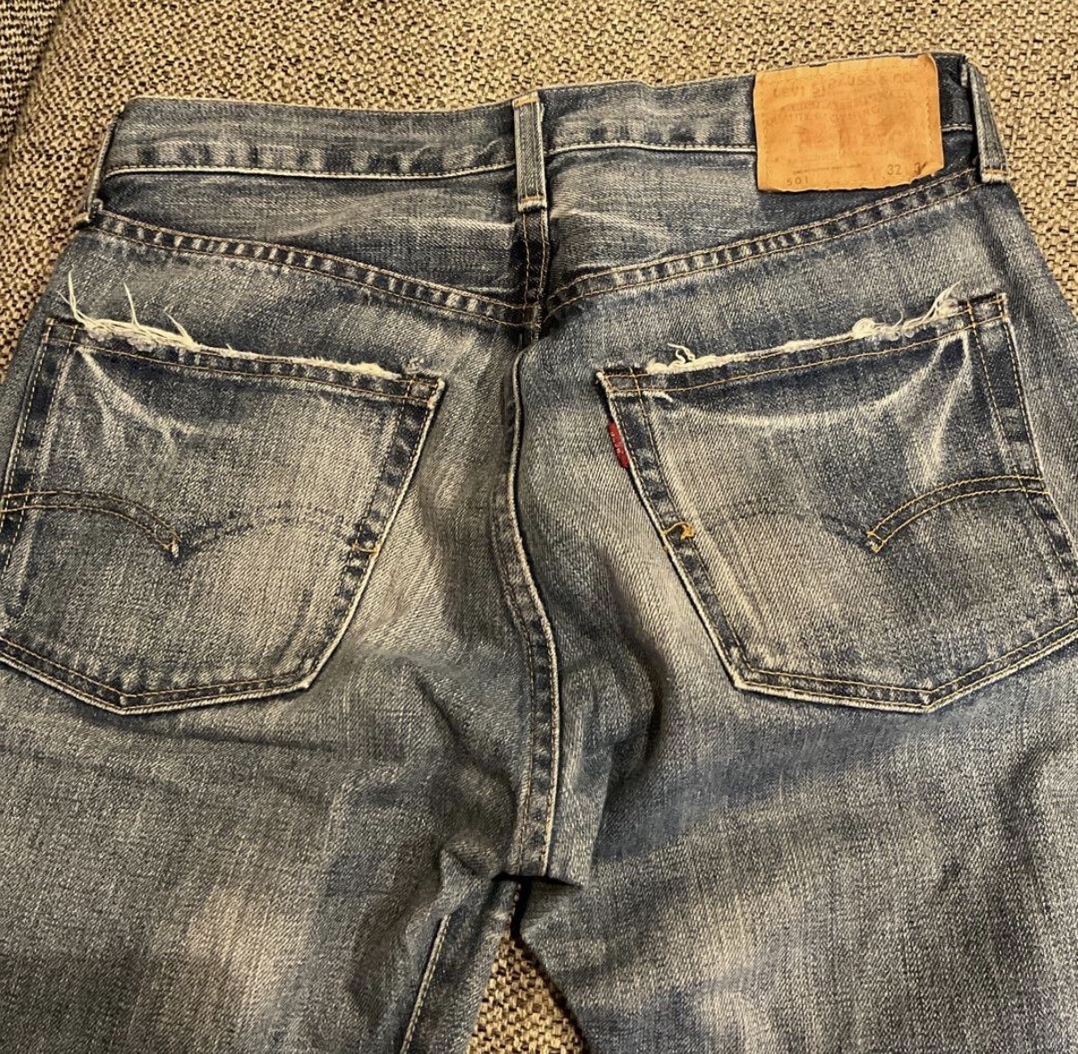 Levi’s 501 Jeans Men’s W32 L34 Big E 1971 Japan Made Denim Vintage