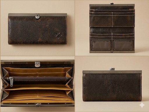 Patricia Nash Bag & Wallet Set DISTRESSED Cavalino Hair On Hide