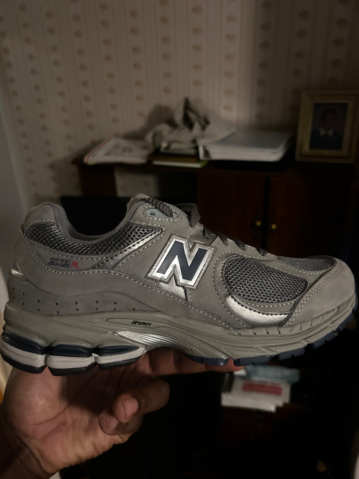 Size 4-10 New Balance 2002R OG Light Grey