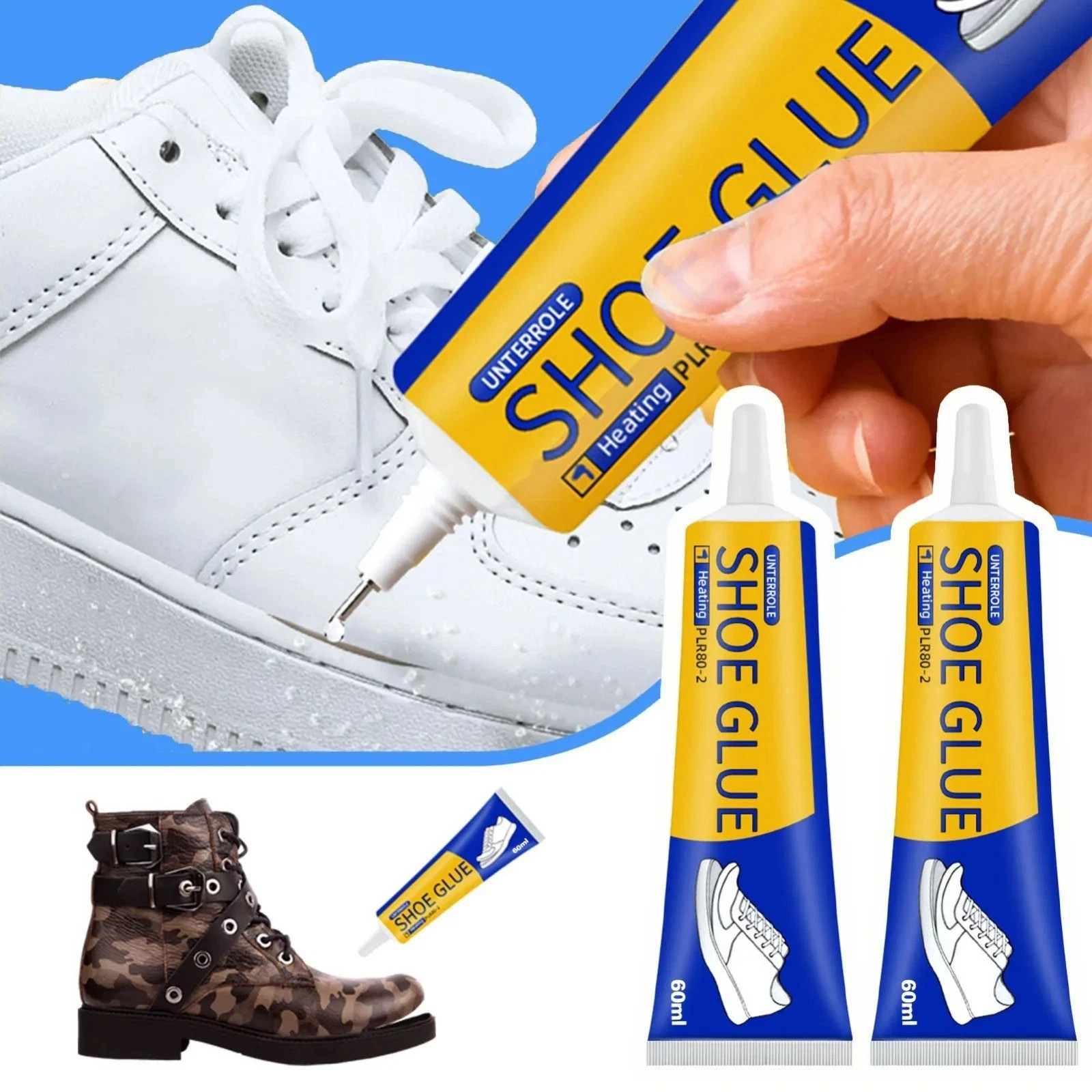 Super Strong Shoe Repair Glue Waterproof Adhesive for Sneakers Boots Leather****