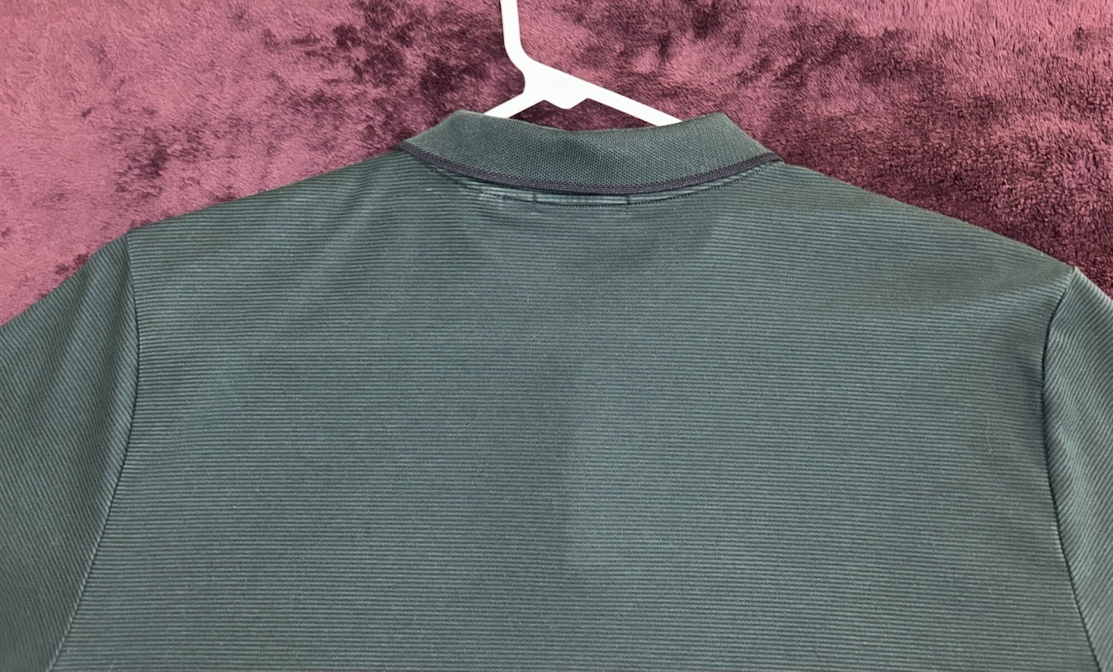 Theory Current Stripe Standard Polo-XL-Pila Cotton-Slim-NWOT-Excellent-MSRP$125