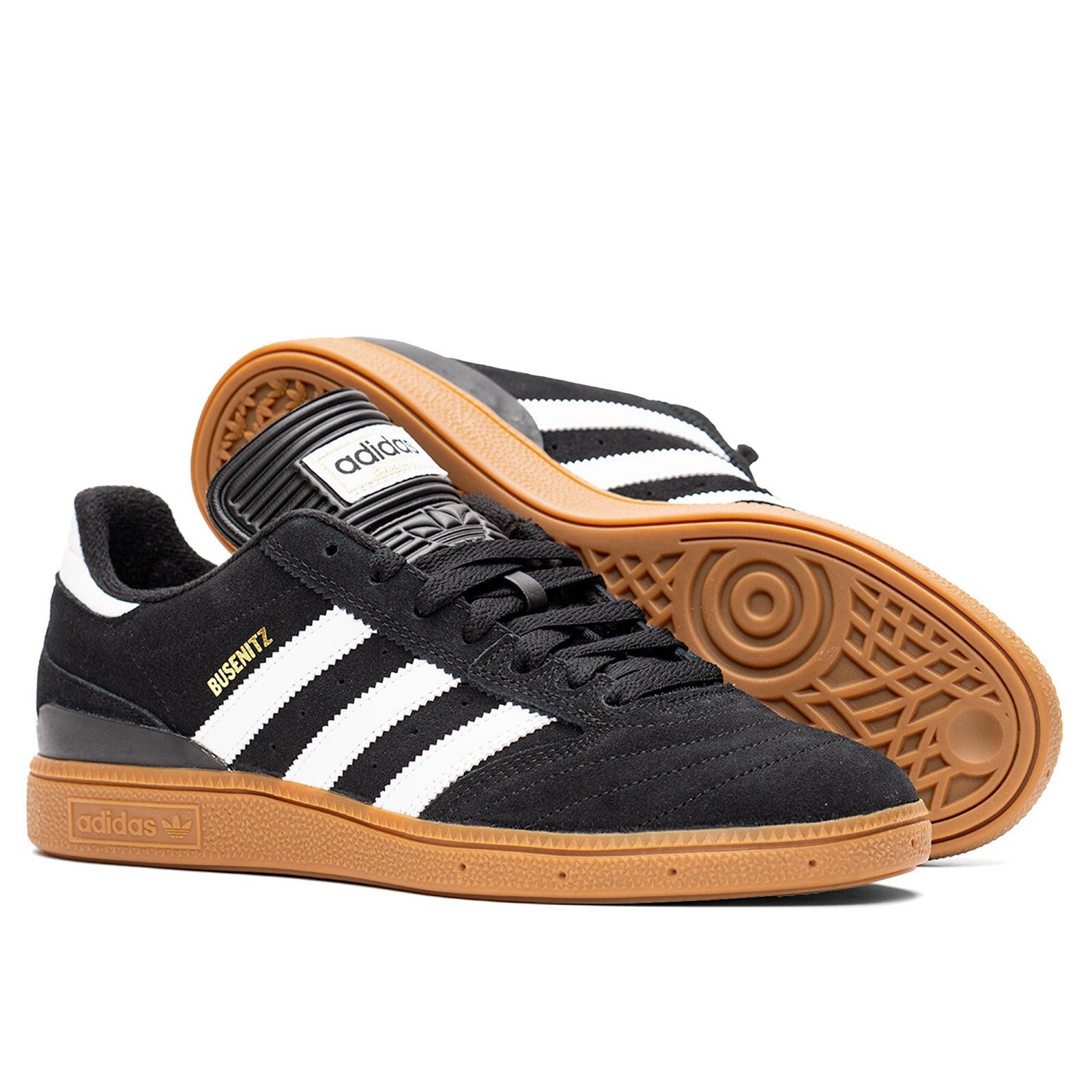 Adidas Busenitz Men’s Sneaker Black Skateboarding Shoe Suede Casual Trainer #060